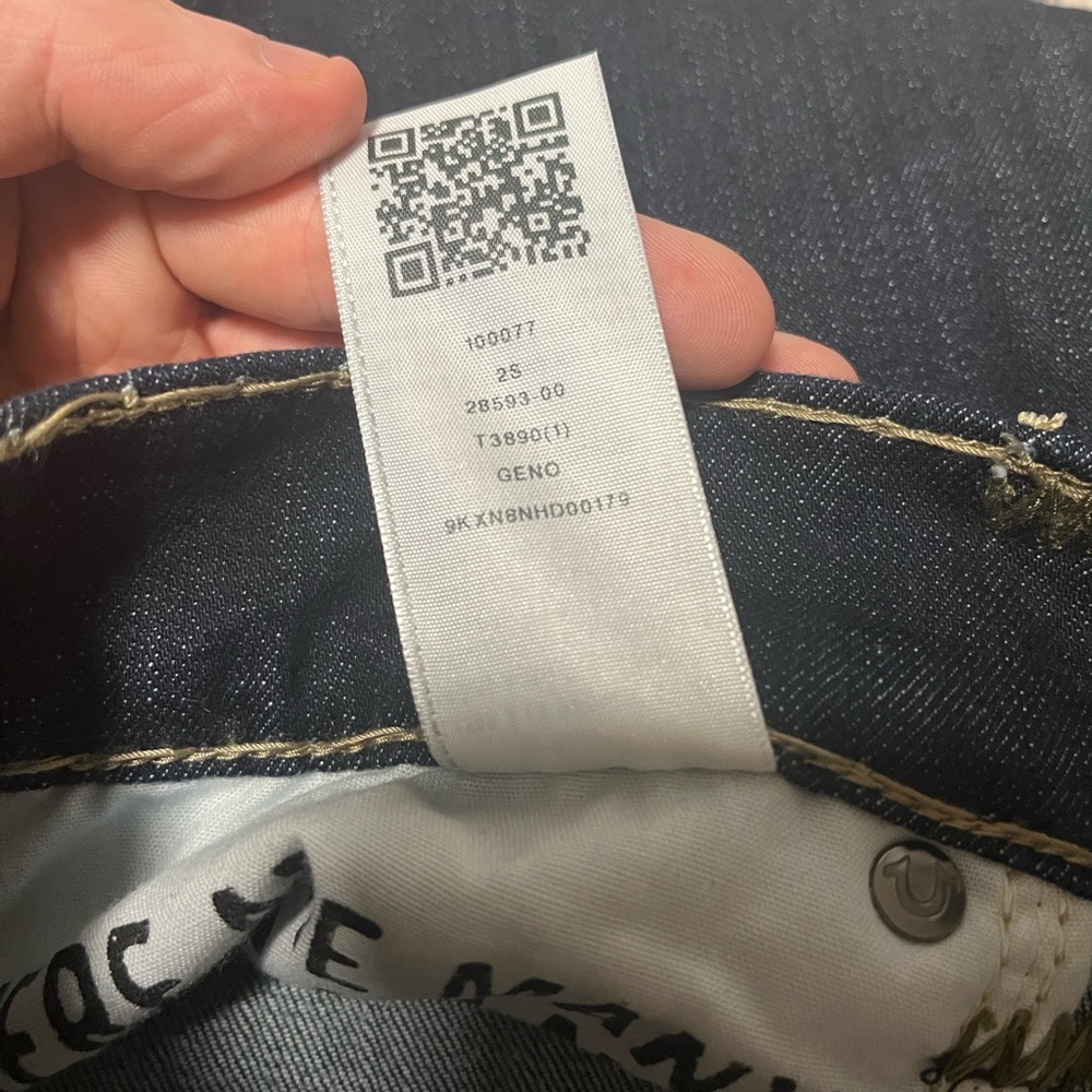 True Religion Dark Blue Jeans - Picture 2 of 7
